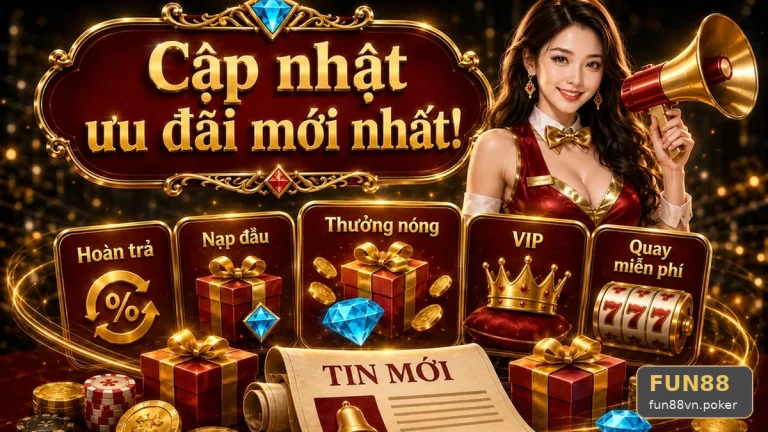 Đọc Chi Tiết Giao Diện Khuyến Mãi FUN88 Tại fun88vn.poker: Quản Lý Ngân Sách Khi Sử Dụng Ưu Đãi Có Trách Nhiệm – Kiểm Tra Theo Bàn