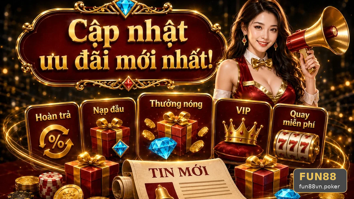 Đọc Chi Tiết Giao Diện Khuyến Mãi FUN88 Tại fun88vn.poker: Quản Lý Ngân Sách Khi Sử Dụng Ưu Đãi Có Trách Nhiệm – Kiểm Tra Theo Bàn