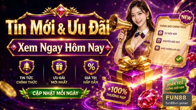 Tưởng nút nhận thưởng tự động áp dụng: Hiểu lầm về khuyến mãi FUN88