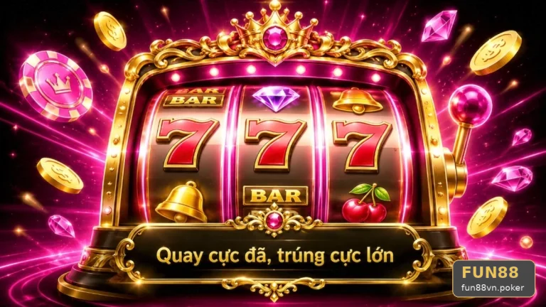 Sáu Tiêu Chí Đối Chiếu Cảnh Nổ Hũ Slot Và Jackpot Tại FUN88