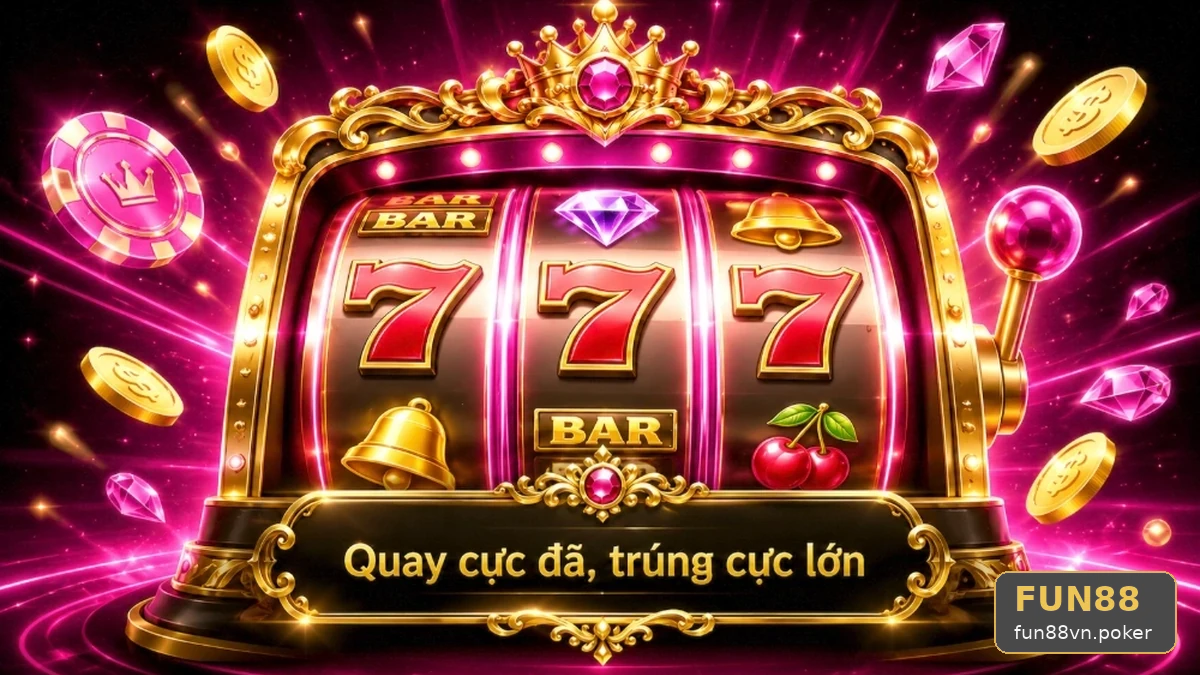 Sáu Tiêu Chí Đối Chiếu Cảnh Nổ Hũ Slot Và Jackpot Tại FUN88