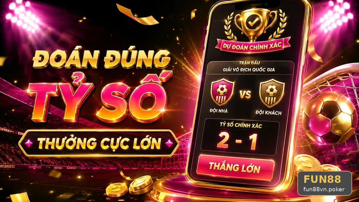 Lọc tín hiệu phân tích thể thao và tỷ số để giữ nhịp ngân sách FUN88