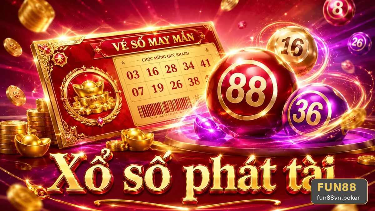 Vé số FUN88 lệch kỳ quay: 3 bước rà soát kết quả xổ số chuẩn